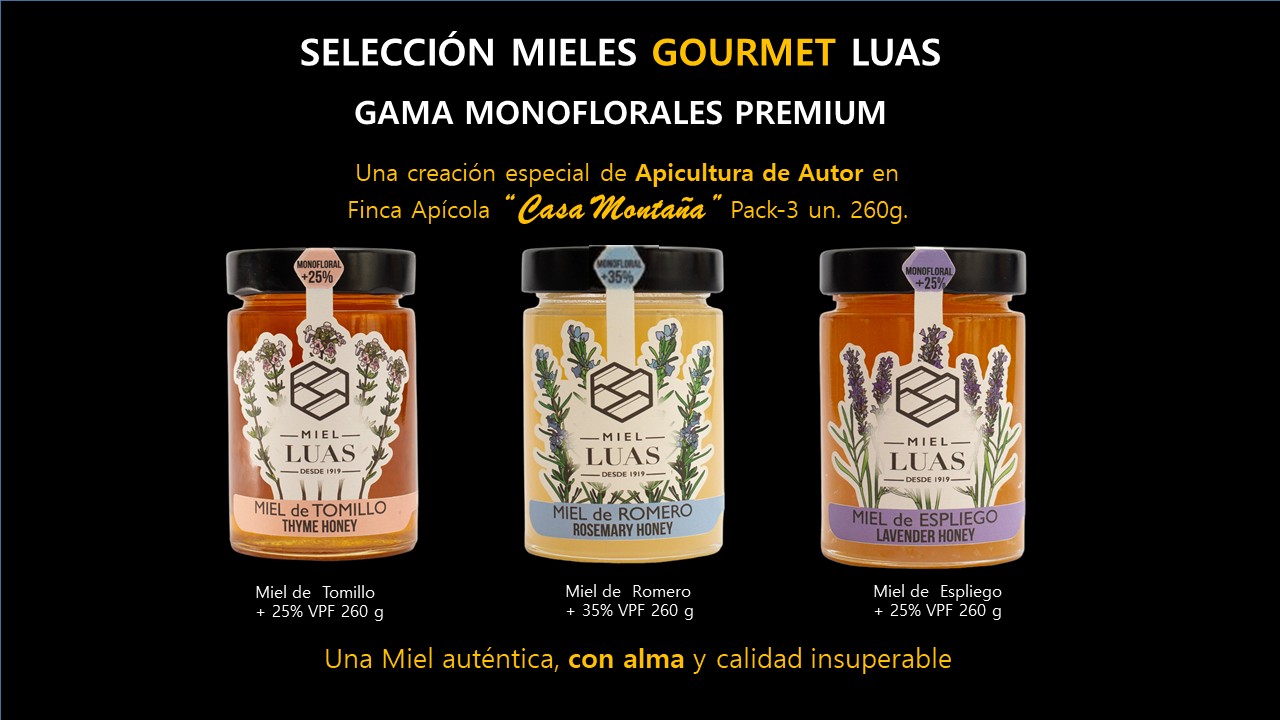 SELECCION MIELES PREMIUM GOURMET LUAS