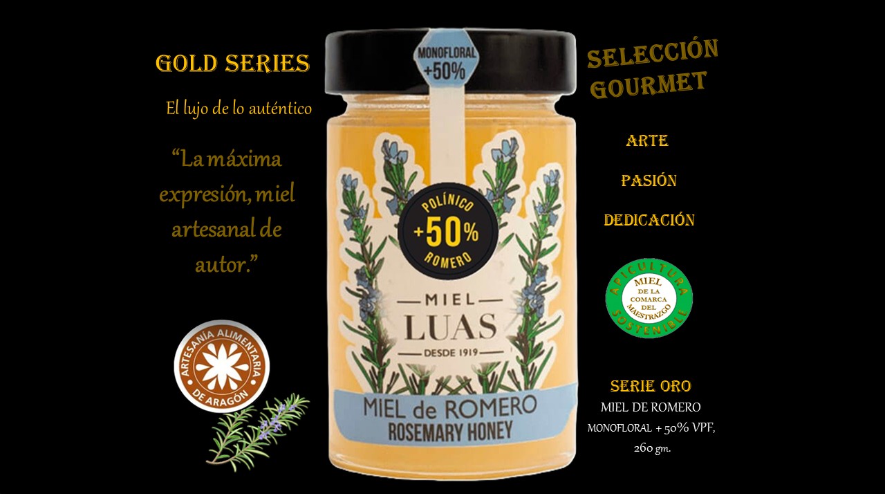 Miel de Romero monofloral Serie ORO + 50% VPF autor